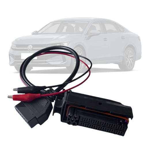 VZG 81 Pin OBD2 Diagnostic Cable for VW/Audi/Seat/Skoda Petrol Cars,F+DC ME7 ECU 81pin Adapter Connector for VAG Group Vehicles,Work with VCDS Software and Many OBD Scanner Tool