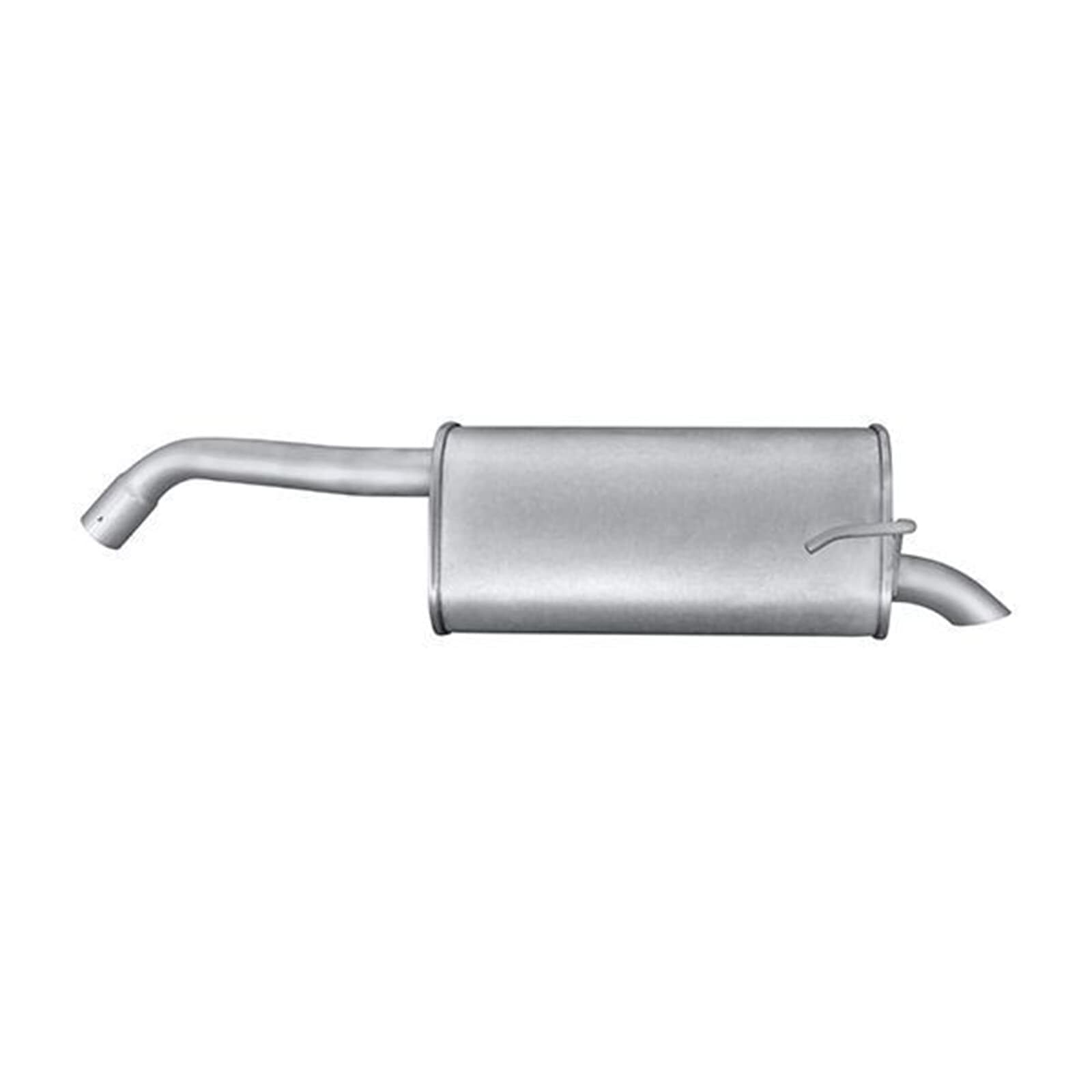 HELLA 8LD 366 033-691 Tłumik końcowy - Easy2Fit® Kit - z tyłu - jednoczęściowy - Komplet z elementami do montażu