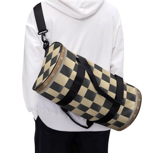 Sac de voyage échiquier idéal pour vos week-ends et camping - 6