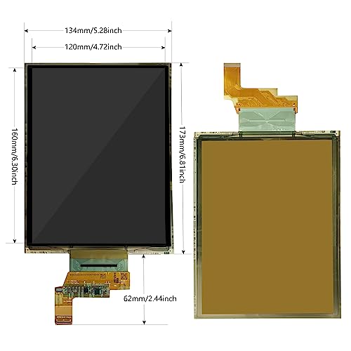 Image of wisecoco 7.8 inch Flexible Display Curved Bendable Screen FHD 1440 * 1920 AMOLED Display with HDMI Driver Board OLED Monitor Without Enclosure Kit for DIY Prototype Demo