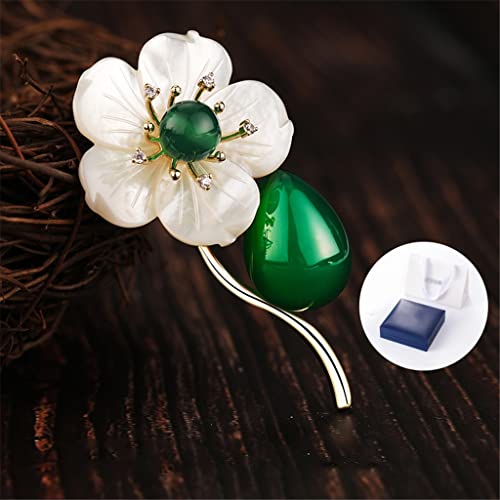 Broche de fleur rétro raffinement et corsage bijoux de tempérament