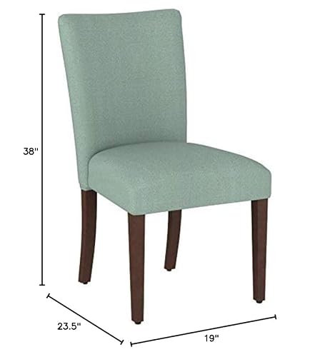 Homepop Parsons Classic Upholstered Accent Dining Chair, Single Pack, Teal #TOP7