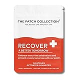The Patch Collection® - Party Recovery & Relief Patch for a Night Out, Plant Powered, Sustained Release with NAC, Vitamin B1, B2, B3, Turmeric, 100% Natural & Vegan, Latex Free (Pack of 15)