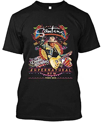 Photo de dubbel Rare Carlos Santana Tour 2019 T-Shirt Black XL