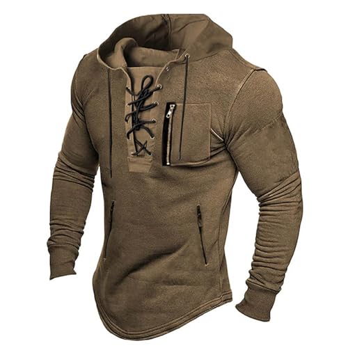 Men s Long Sleeve Autumn Winter Casual Sweatshirt Hoodies Top Blouse Tracksuits