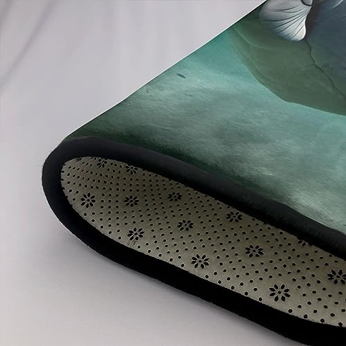 Tapis de zone vache marin super doux et résistant pour salon