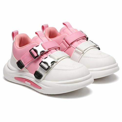 Image of Kids Stylish Casual Mid Top Sneaker and Trendy Shoes with Hook & Loop for Boys and Girls