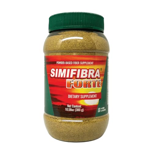 Simifibra Forte MX Dietary Fiber Supplement Powder 300g - Supports Digestive Health and Weight Management | Suplemento de Fibra Diettica en Polvo 300g - Apoya la Salud Digestiva y el Control de Peso