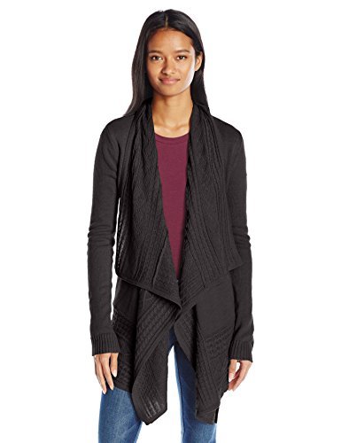 Front Cable Knit Cardigan Sweater 