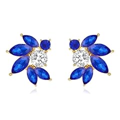 Royal blue-Gold tone