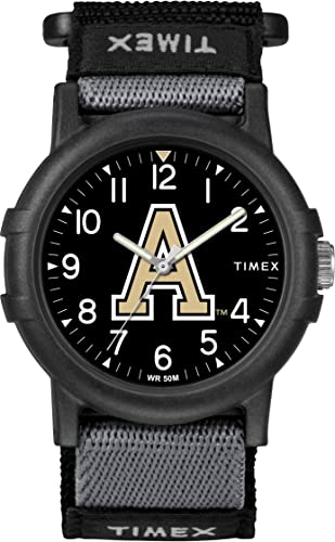 Image of Timex Unisex Collegiate Recruit 38mm Watch - Tennessee Volunteers with Black Fabric Strap