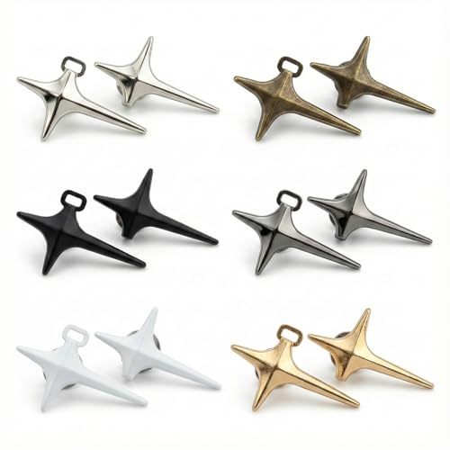 12 Pcs/6 pairs Waist Tightener Clips for Jeans Waistband Tightener Clips