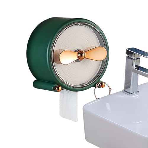 Caja de Pañuelos Montada en Pared - Cubierta De Caja De Pañuelos Sin Taladros,Dispensador Multifuncional Para Almacenamiento Seguro En Cocina Y Baño Para El Hogar Y