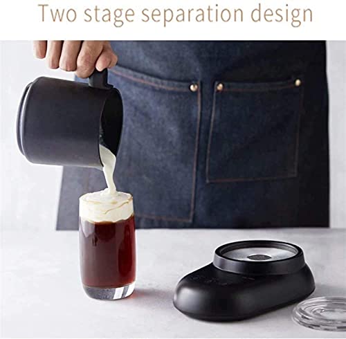 WGLL Leche de Leche con Leche Máquina de té Máquina de té Automática Leche Frother Mildeo Copa de Mezcla Café Leche… - Imagen 8