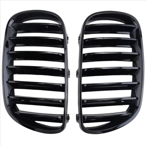 Parrilla delantera de radiador en negro brillante para modelos E83 X3 LCI 2007-2010