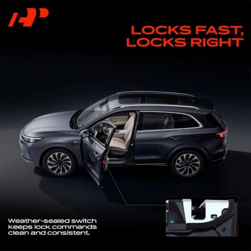 Image of A-Premium Rear Left Driver Side Door Lock Actuator Compatible with Toyota | for 4Runner, Highlander, Venza, Prius C, Prius V & Scion xB & Lexus ES350, ES300h, GX460, GS350, GS F, GS300, GS200t, GS450h