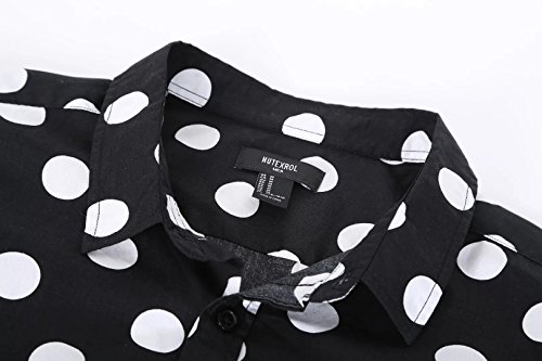 Men's Regular Fit Short Sleeve Dress Shirt Button Down Casual Unique Print Shirts for Men2