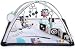 Tiny Love Black &amp; White Gymini, 2-in-1 Musical Baby Play Mat, 0+ Months, Baby Play Gym, 18 Activities, Interactive Musical Toy, High Contrast Book, Adjustable Arches, Magical Tales