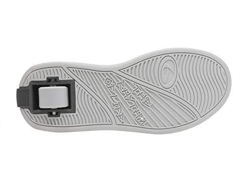 Beppi Roller Sneakers for Girls & Boys –Skate Shoes with Wheels White, Size 43