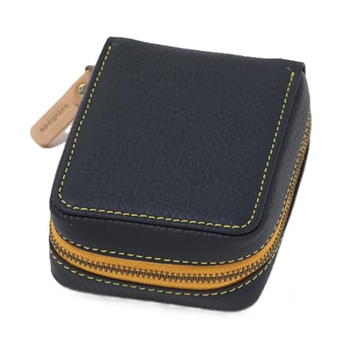 [4色から選べる]ころんと可愛いカードケース (Blue)