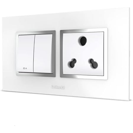 Goldmedal Switch Combo with Cover Plate - Nixon 20Amp Switch and 16Amp ...