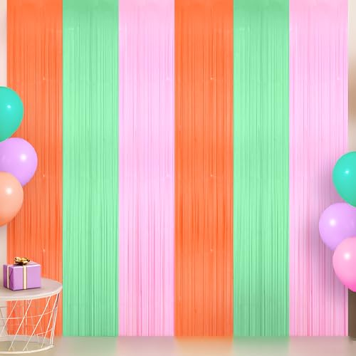 Consejos para Comprar Franjas Naranjas para comprar hoy. 45 Franja Naranja, Oro y Rosa Paquete de 2