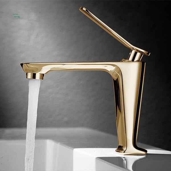 Robinet salle de bain haut pour vasque à poser et routine matinale moderne et fluide