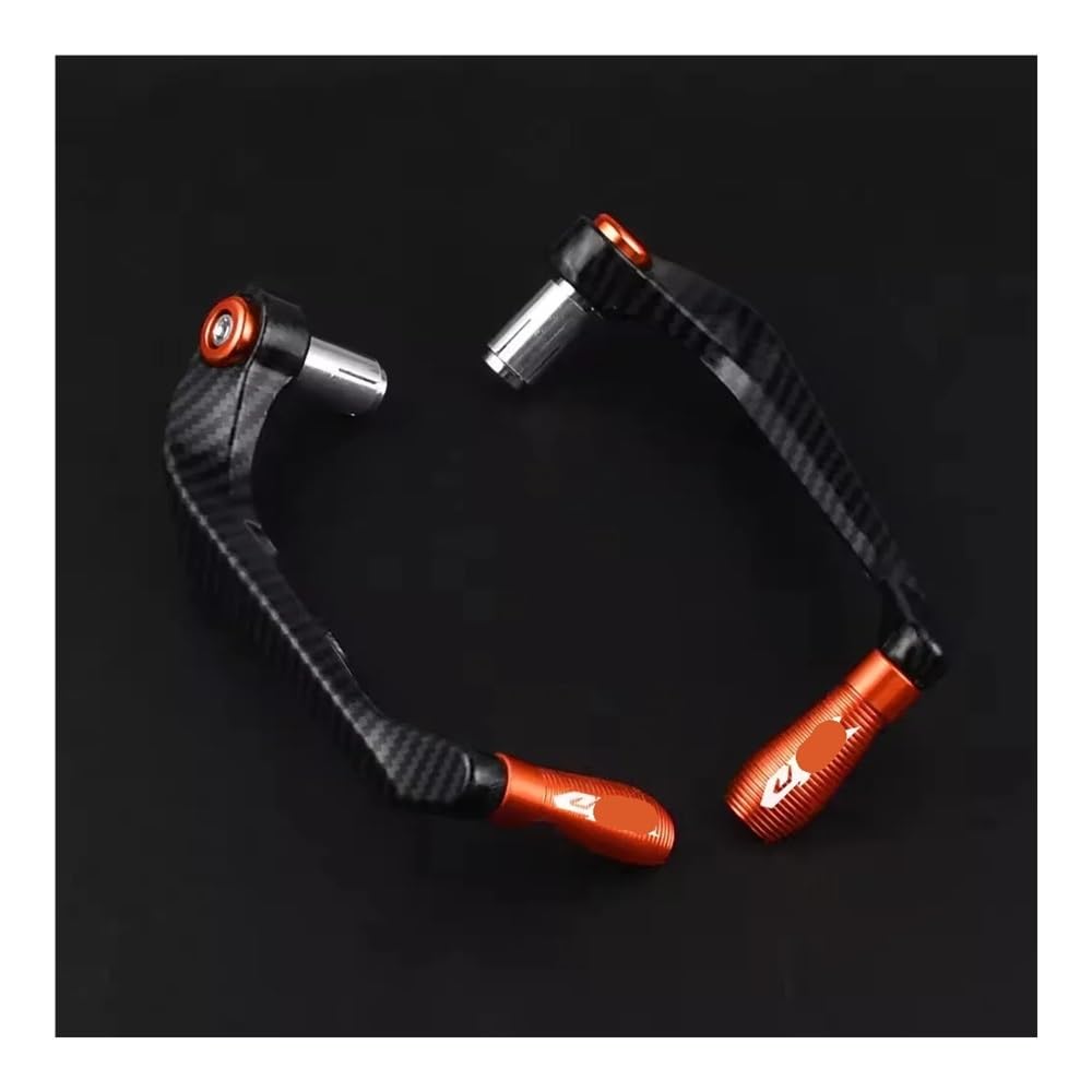 Uecdry Orange-A Logo Handguard Brake Guard Motorcycle Handguards Universal Brake Clutch Levers Protector For Cbr600rr Cbr900rr Cbr1000rr Cbr 600Rr 900Rr 1000Rr