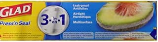 Glad ラップ 43.4m プレスアンドシール 多用途フード保存ラップ 3本セット