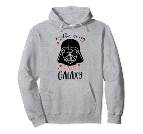 Sweat Star Wars Vader Rule Together hoodie noir saint valentin pour couple