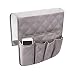 Produktbild IPENNY Sofa Armlehne Organizer Couch Stuhl Aufbewahrungstasche Hängende Polyester Speicherbeutel für Handy Buch Stifte Zeitschrift und TV Fernbedienung