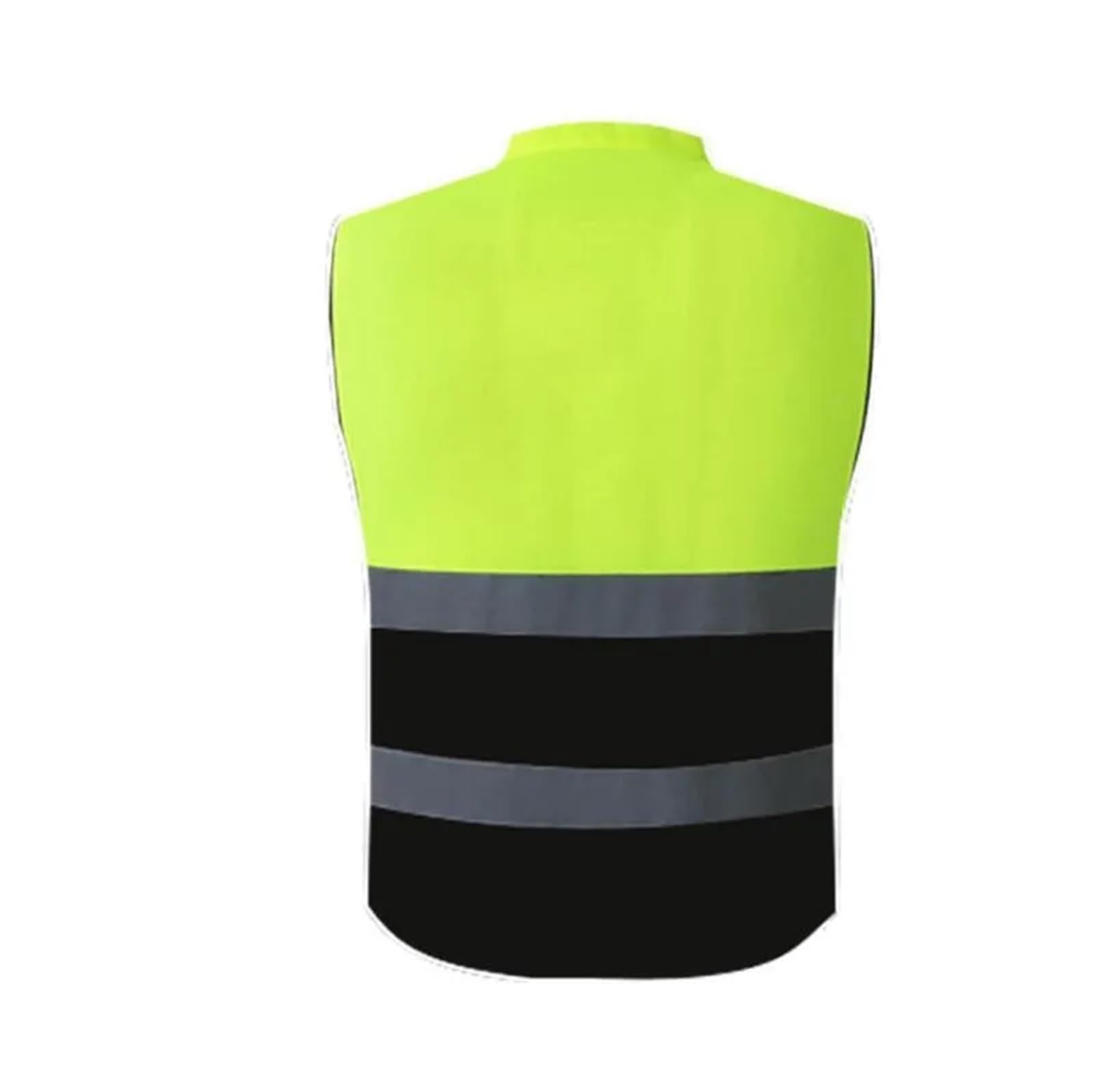 Gilet De SéCurité Gilet réfléchissant de sécurité haute visibilité, poches Design, gilet réfléchissant, sécurité routière en plein air, cyclisme, course à pied Pour Le Travail, La Course à Pied(Orange