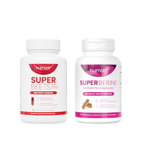HumanN SuperBeets Beet Root & SuperBerine Capsules