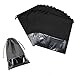 Produktbild Schuhbeutel,10 Stück Schuhsack mit Transparentem Fenster und Kordelzug Reise Transparente Schuhtasche Set für Gym Sport Travel Zubehör