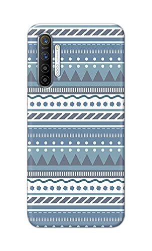 Image of Printed Hard Back Cover Case for Realme XT | Realme X2 | Oppo K5 Back Cover (Seamless Geometric Tribal Pattern) -1803
