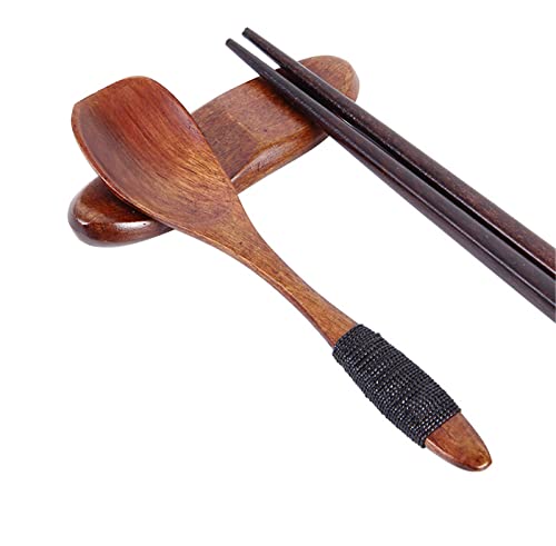WANGCL Essstäbchenhalter aus Holz, japanischer Stil, Vintage-Stil, 5 Stück