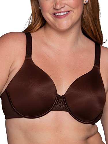 Vanity Fair Womens Full Figure Beauty Back Smoothing (36C-42H) Bra, Underwire - Cappuccino, 36D Us #TOP5