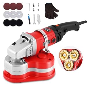 YUCHENGTECH Concrete Grinder 2800W 3-Head Concrete Floor Grinder