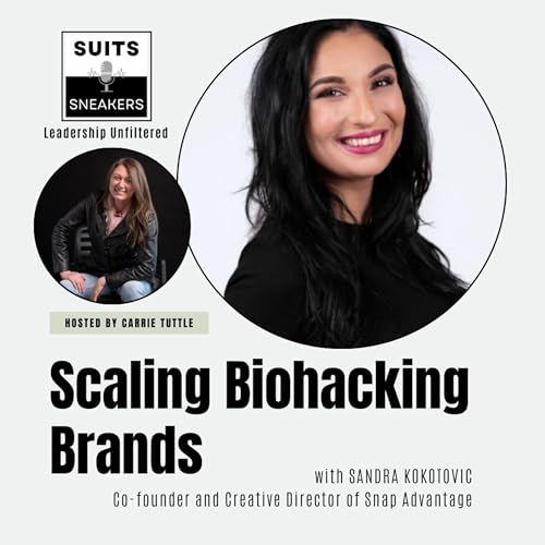Page de couverture de Scaling Biohacking Brands with Sandra Kokotovic