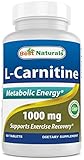 Best Naturals L-Carnitine 1000mg 60 Tablets