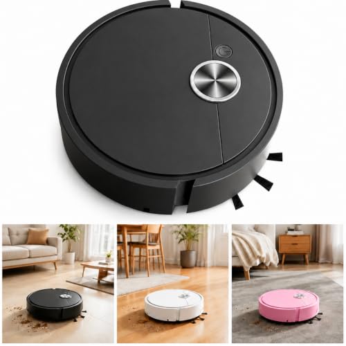 Mini Saugroboter, Kleiner Staubsauger Roboter für...