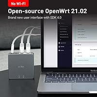 GL.iNet MT2500A (Brume 2) Mini-VPN-Sicherheitsgateway für Heimbüro und Remote-Arbeit, Hosting von VPN-Server und -Client, 2,5-G-WAN, *KEIN WLAN* (Gehäuse Aluminiumlegierung) – Ansicht 2