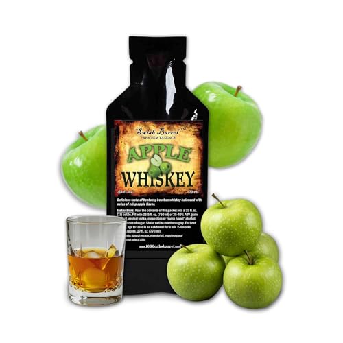 Apple Whiskey Essence, 20ml Refill Packet, Liquor &amp; Bourbon Flavoring