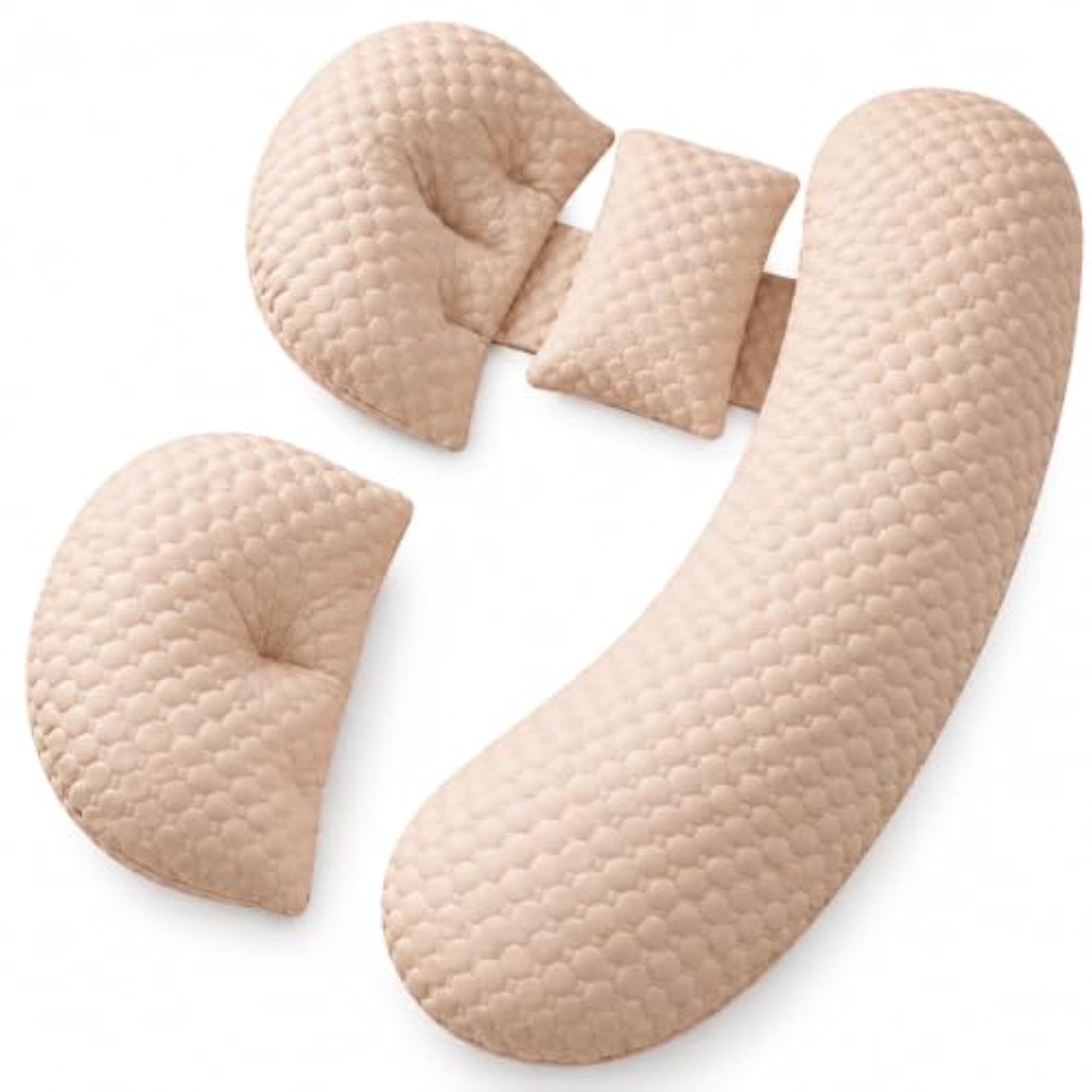 Maternity Pillow Bundle, Peach Pink & Sky Blue