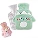 Borsa dell'Acqua Calda,Piccolo mostro Borsa Acqua Calda Portatile,Borsa dell'acqua Calda Rimovibile e Lavabile,Adatto a bambini e adulti,Borsa Acqua Calda Peluche,Rapido Sollievo dal Dolore e Comfort