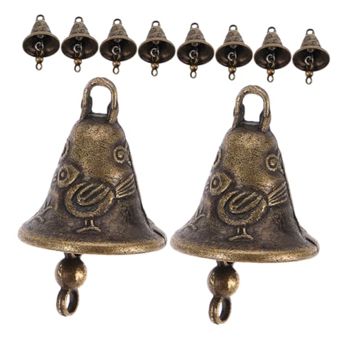 ULTECHNOVO 10 Piezas De Accesorios para Campanas Y Carillones De Viento Campanas De Viento Decoraciones De Campanas De Jardín Decoración Colgante Decoración Navideña Decoración Bohemia