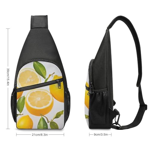 Morrales de día Fresh Lemon Sling Bag para senderismo miniatura 2