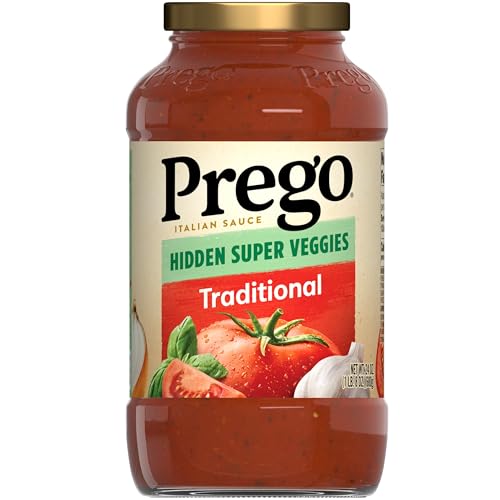 Image of Prego Hidden Super Veggies Traditional Pasta Sauce, 24 oz Jar