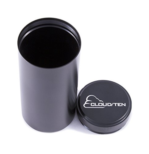 Cloudten 5 inch Airtight Herb Stash Jar Container Comptabile with Up to 20 grams of Herb, Tobacco or Spices , with solid Aluminum Smell Proof Case Hols up to 20 Grams of Herb, Tobacco and Spices - Image 3