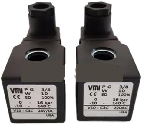 Solenoid Valve Coil PG3/8 V10-C3C 220AC Twin Screw Granulator Extruder AC220V DC24V(AC220V)